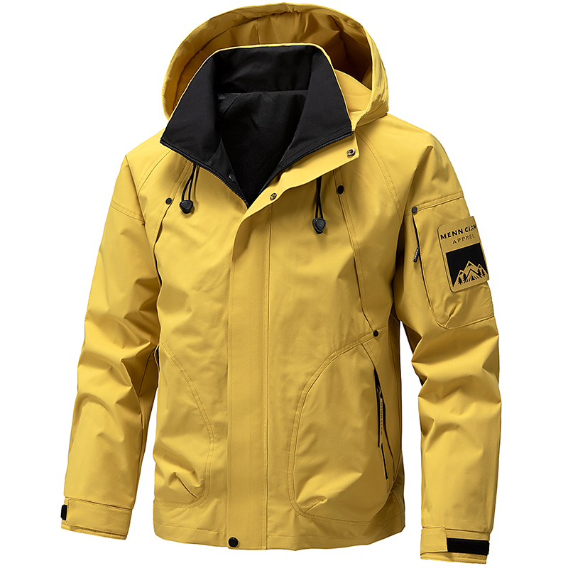Outdoor Sport Waterproof Jacket - Jaket Hoodie Tahan Air Musim Semi