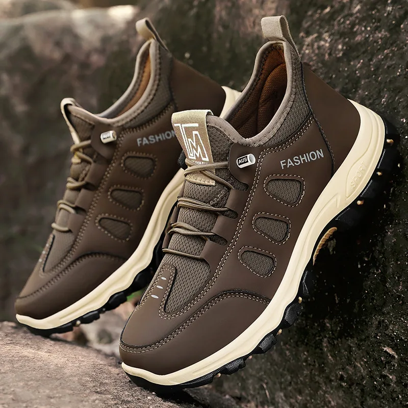 Outdoor Sport With Sticks - Sepatu Hiking Pria Fashion Berkualitas Tinggi
