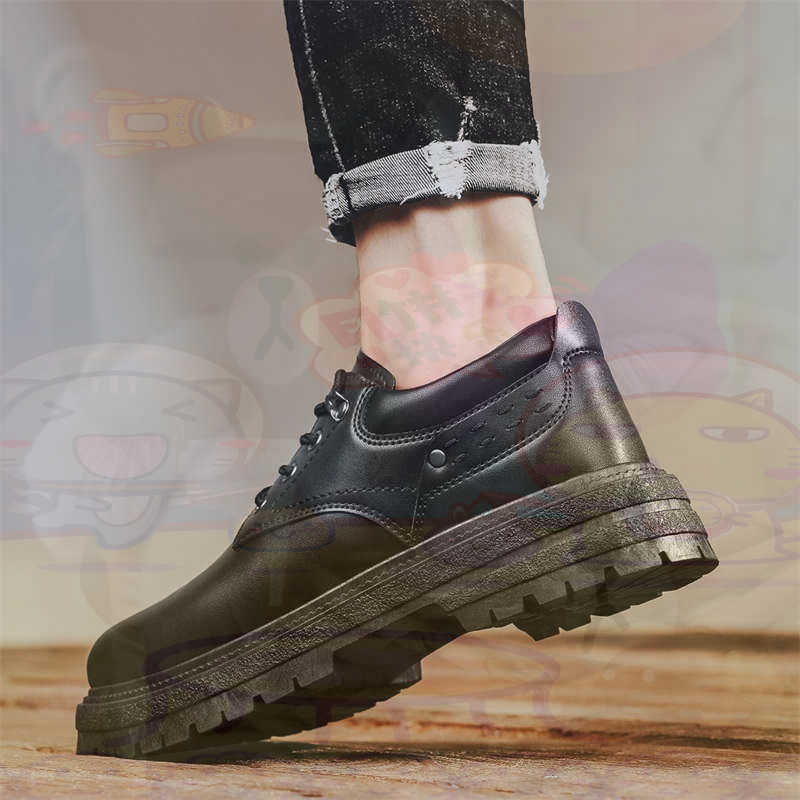 Outdoor Sport News - Sepatu Pria Tenis Pelatih Fashion Kulit