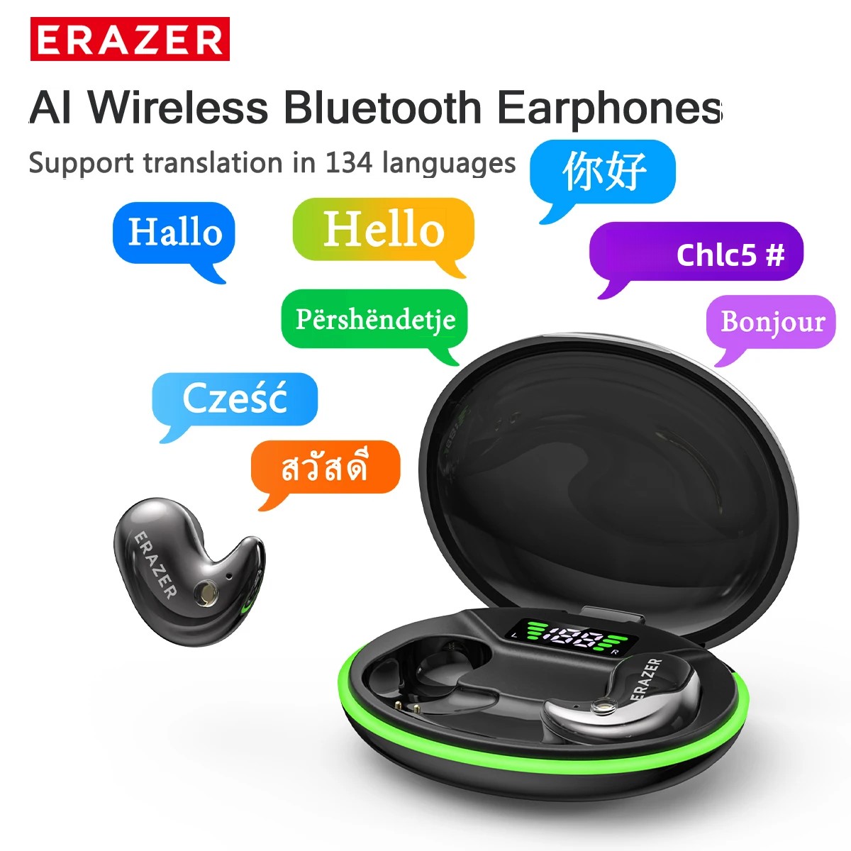 Outdoor Sport Is - EARZER XF58 Headphone Bluetooth In-Ear Dengan