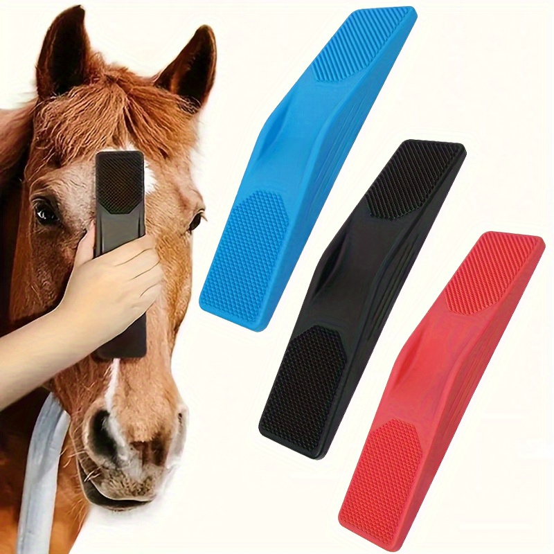Grooming Kit Horse - Sikat Kecantikan Kuda 6-in-1, Pegangan Anti