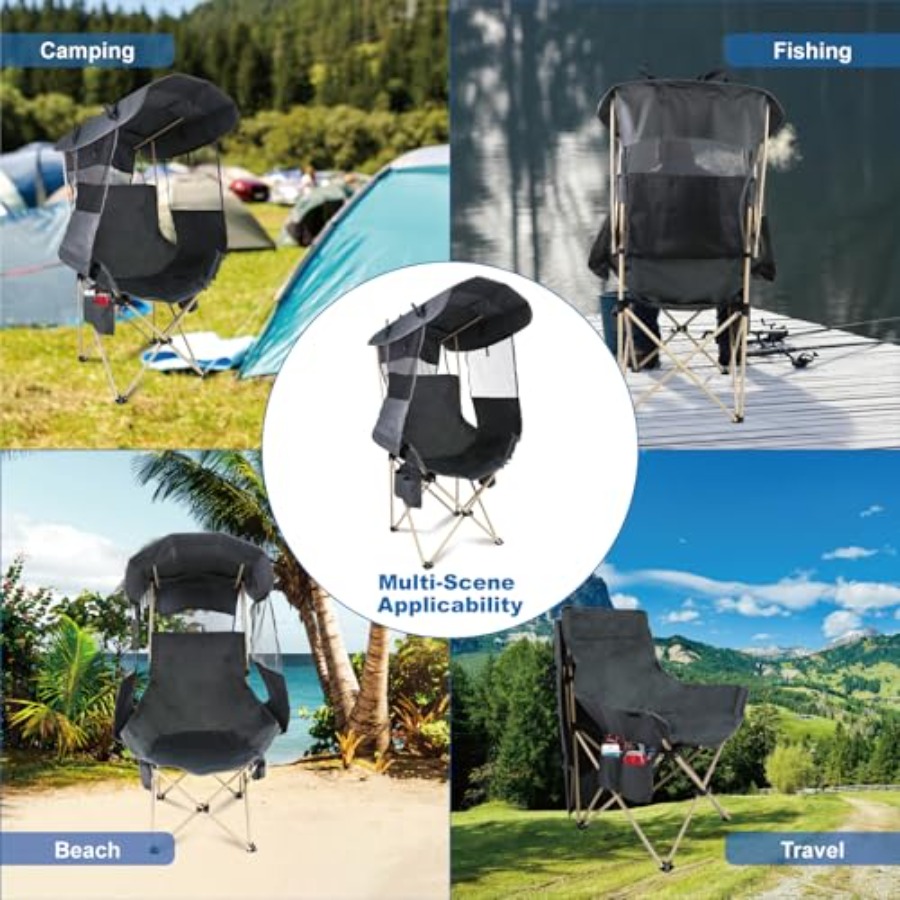 Kursi Lipat Camping Kanopi Out - Outdoor Sports Umbrella ulasan dan harga