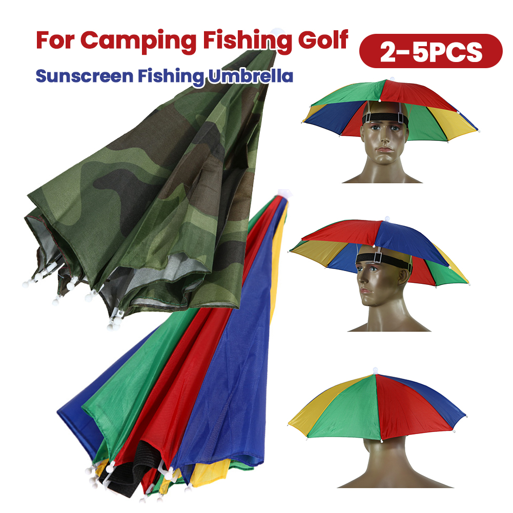 Topi Payung Tabir Surya Topi M - Outdoor Sports Umbrella ulasan dan harga
