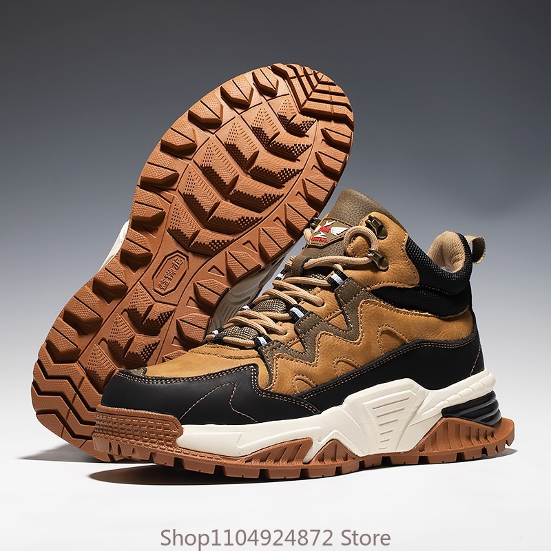 Sepatu Bot Salju Pria Musim Di - Outdoor Sport With Sticks ulasan dan harga