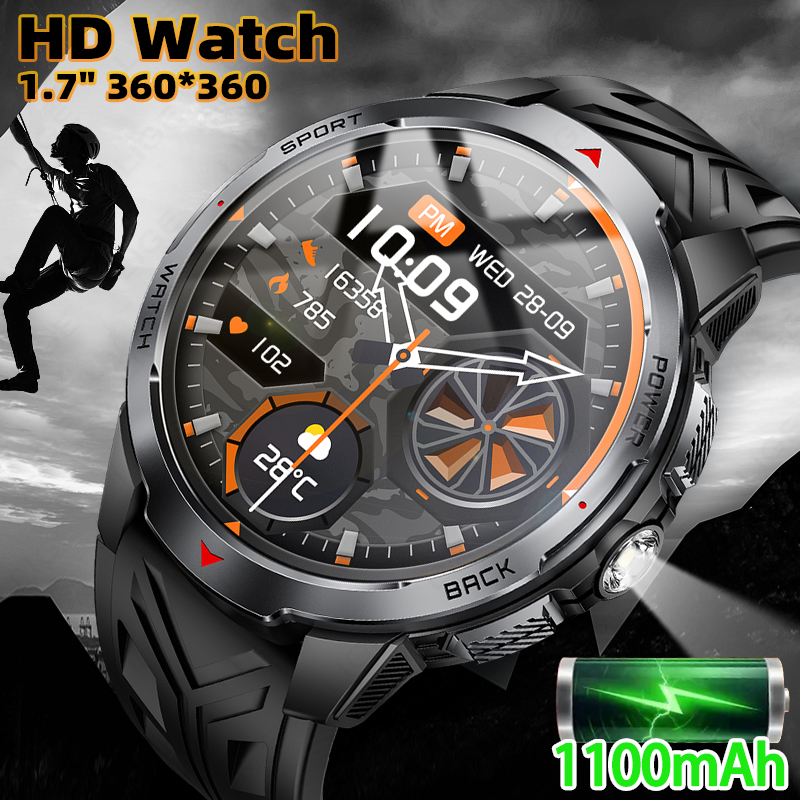LIGE Jam Tangan Pintar Baterai - Outdoor Sport News ulasan dan harga