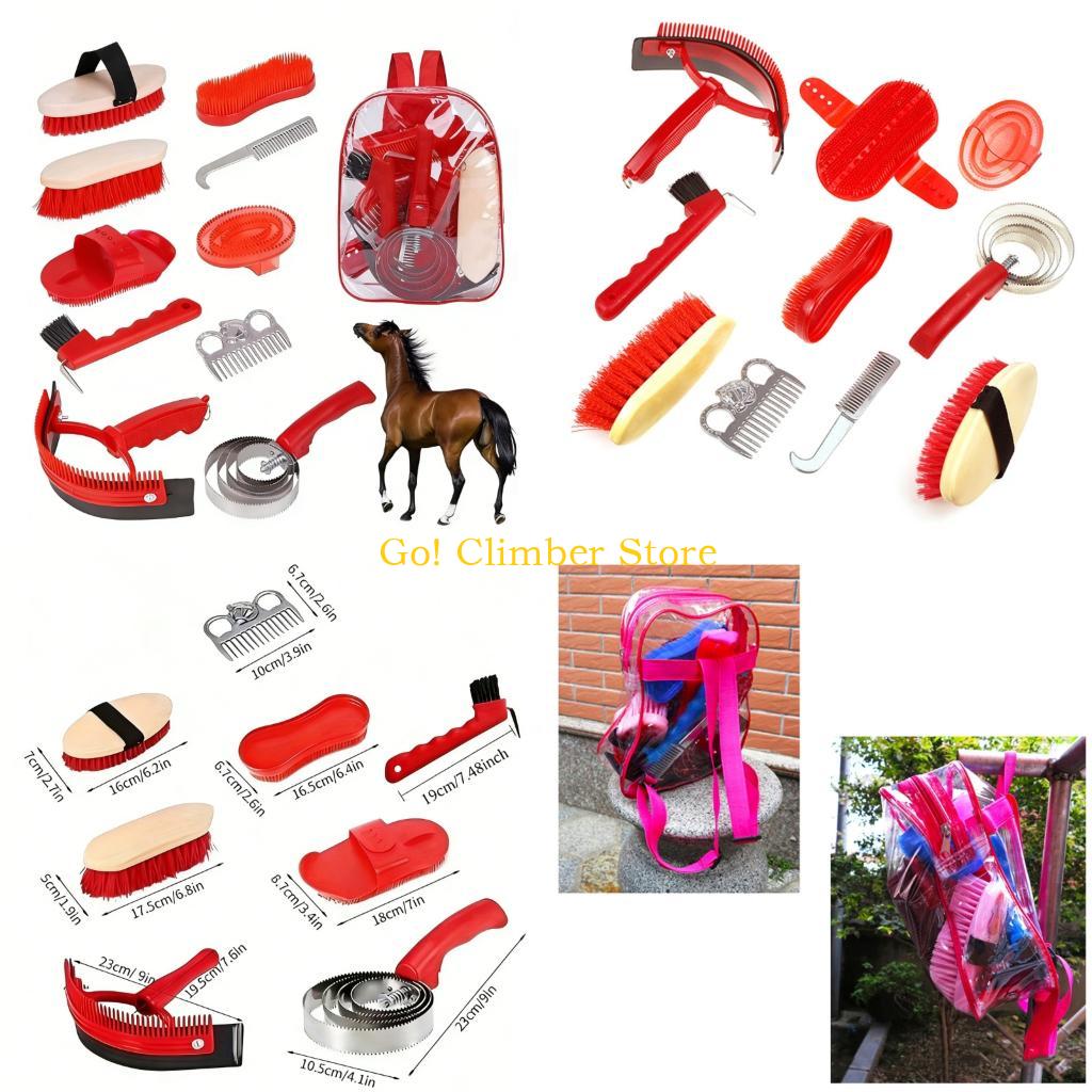 Set Alat Pembersih Kuda Q84C d - Grooming Kit Horse ulasan dan harga