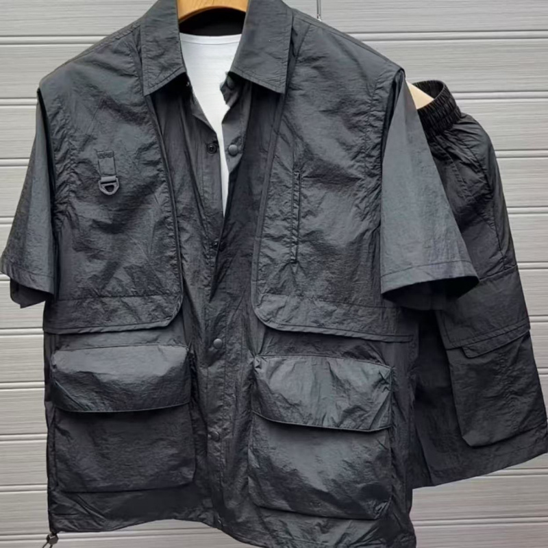 Set 2 Potong Pria Musim Panas  - Outdoor Sport Is ulasan dan harga