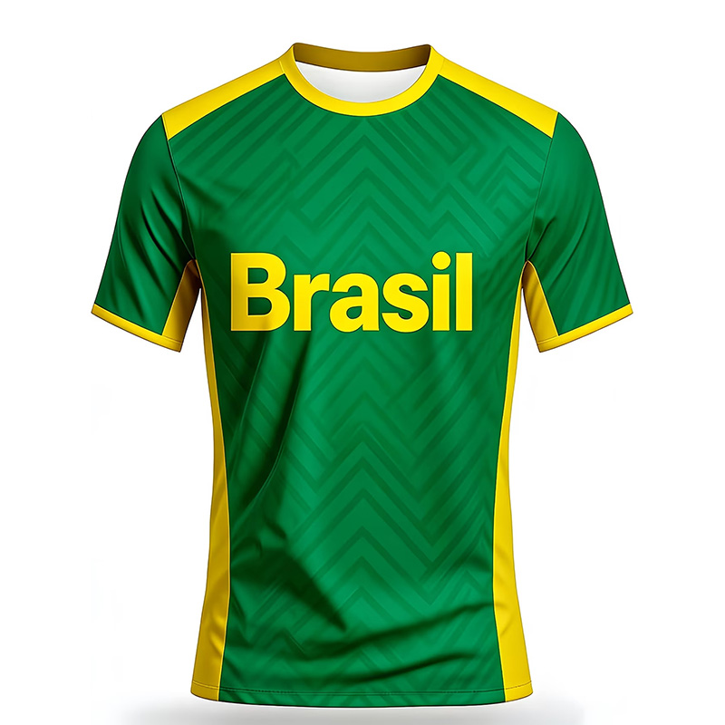 Kaos Jersey Sepak Bola Brasil  - Outdoor Sport Name ulasan dan harga