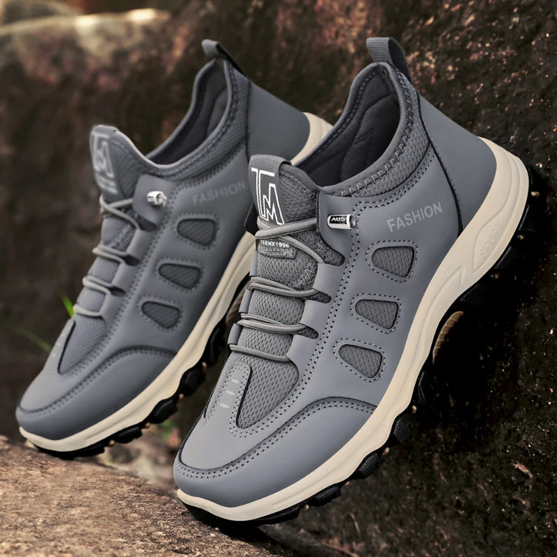 Sepatu Hiking Pria Fashion Ber - Outdoor Sport With Sticks ulasan dan harga