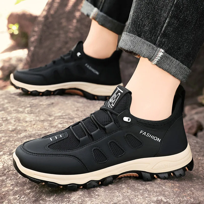 Sepatu Hiking Pria Fashion Ber - Outdoor Sport With Sticks ulasan dan harga