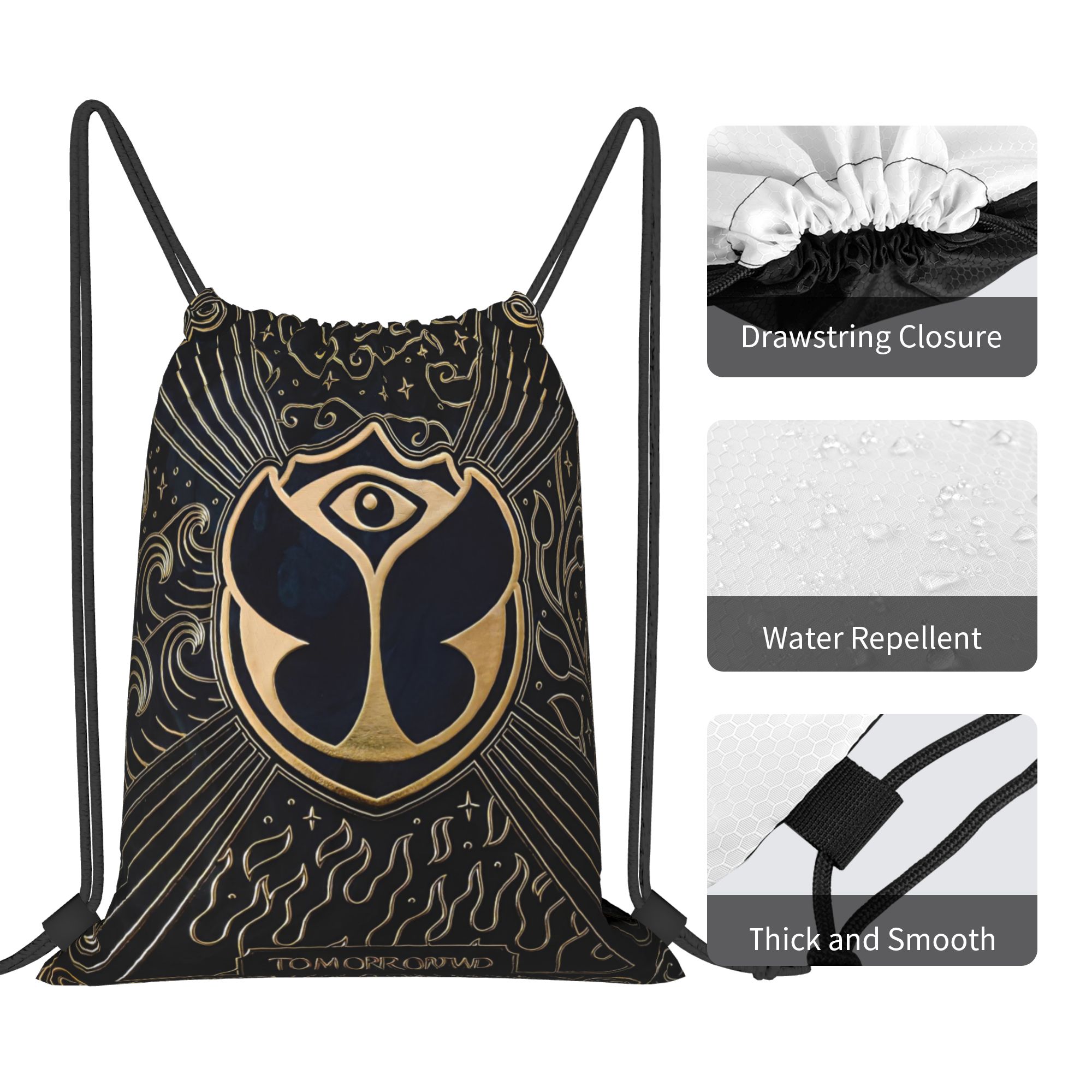 Tomorrowlands Drawstring Backp - Outdoor Sport Backpack ulasan dan harga