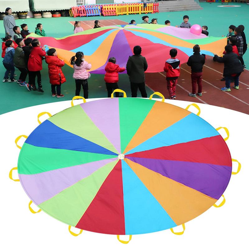 Parasut pelangi untuk anak-ana - Outdoor Sports Umbrella ulasan dan harga