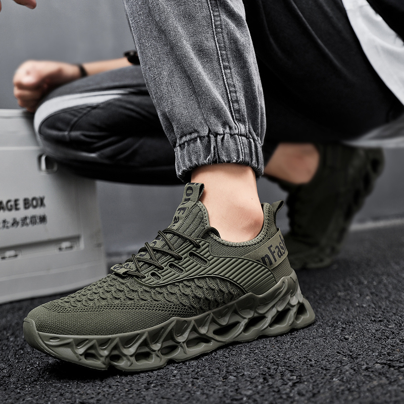Sepatu Sneakers Pria Nyaman Se - Outdoor Sport With Sticks ulasan dan harga