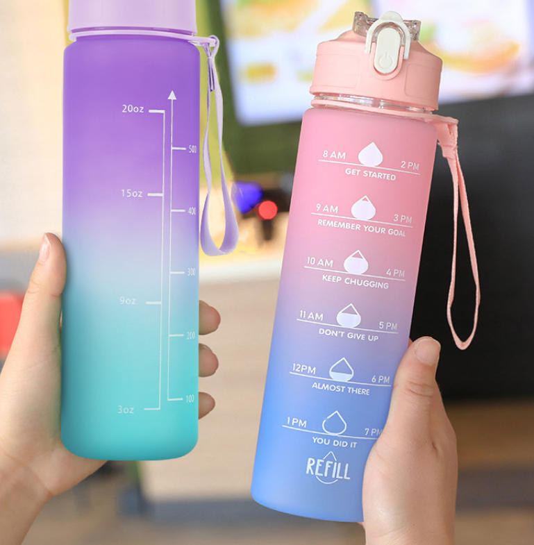 Botol Plastik 750ML Cetak Nama - Outdoor Sport Name ulasan dan harga