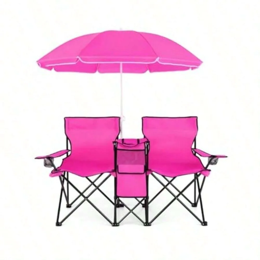 Kursi Lipat Ganda Portabel unt - Outdoor Sports Umbrella ulasan dan harga