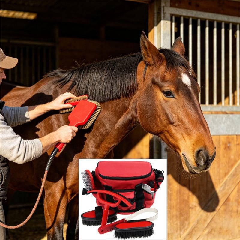【Penurunan Harga!】 !】Perlengka - Grooming Kit Horse ulasan dan harga