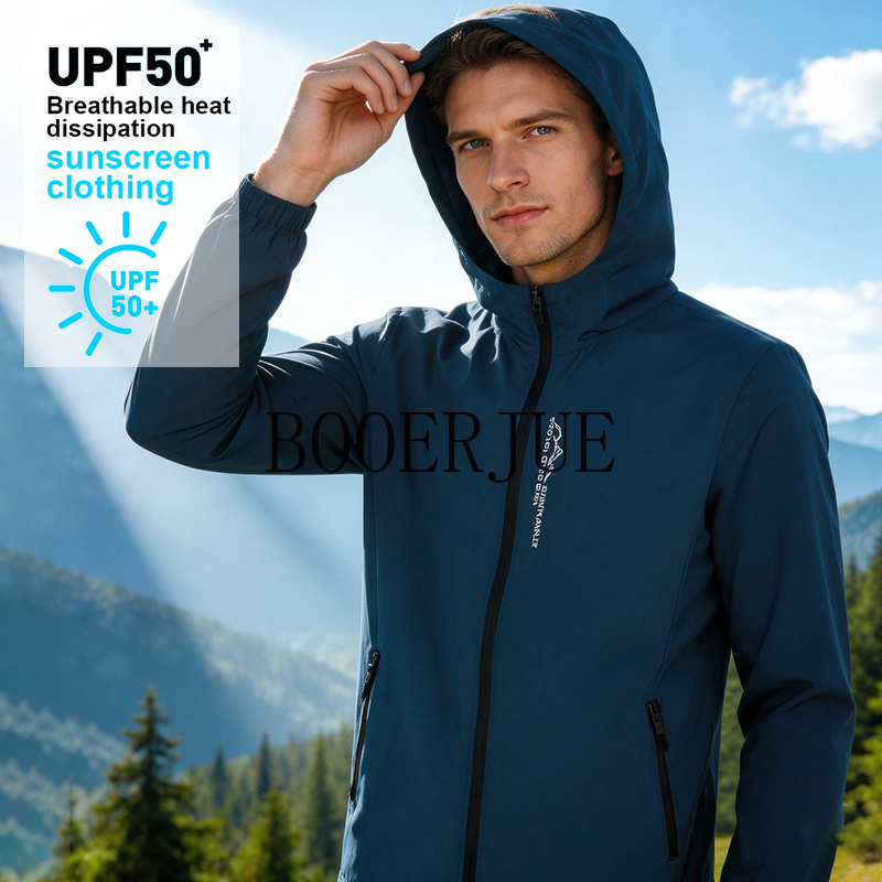 Jaket Hiking Pria Tahan Air un - Outdoor Sport Waterproof Jacket ulasan dan harga