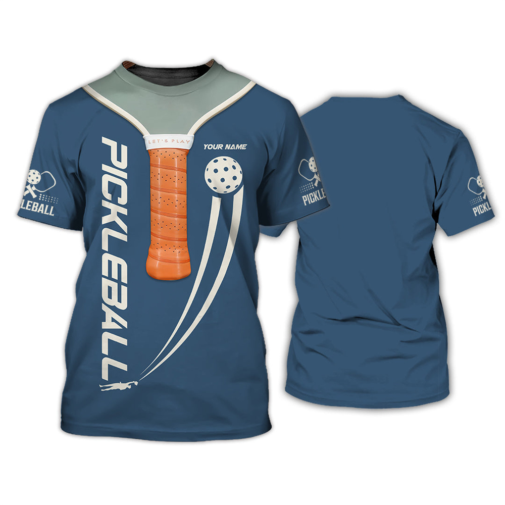 Kaos Pickleball Desain Api dan - Outdoor Sport Name ulasan dan harga