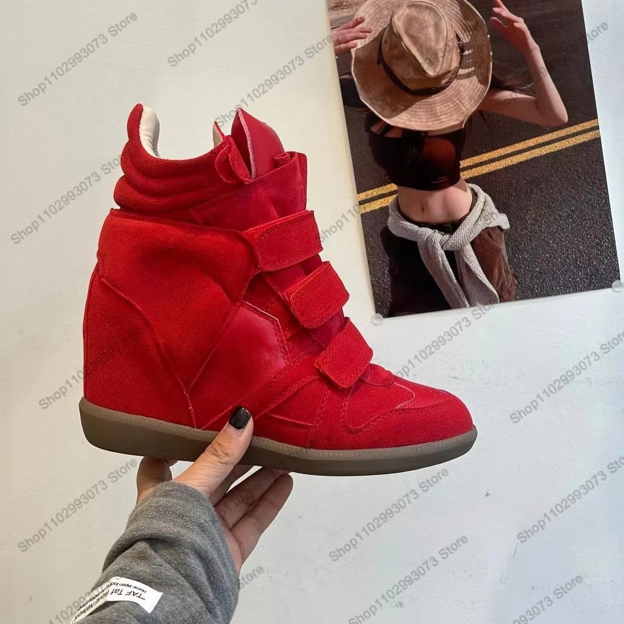 Sepatu Sneakers Wanita Hak Tin - Outdoor Sports Shoes ulasan dan harga