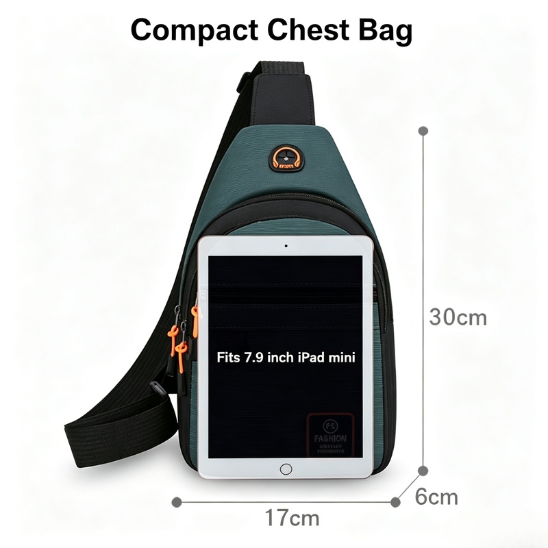 Tas Selempang Dada Pria Anti A - Outdoor Sport Backpack ulasan dan harga