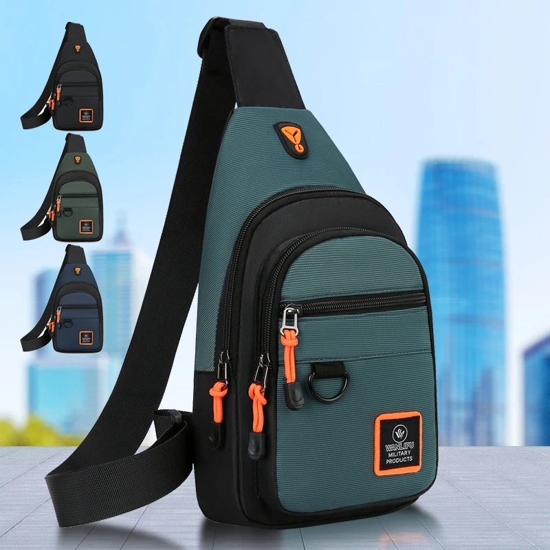 Tas Selempang Dada Pria Anti A - Outdoor Sport Backpack ulasan dan harga