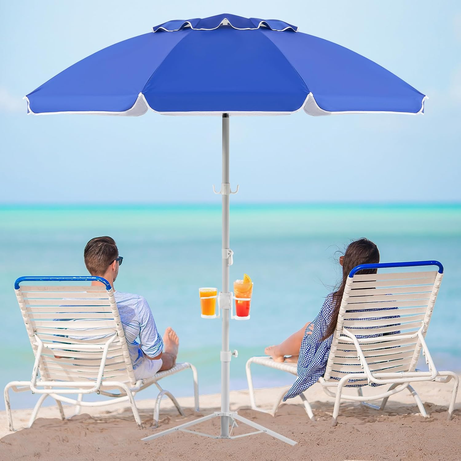 Payung Portabel 6,5 kaki denga - Outdoor Sports Umbrella ulasan dan harga